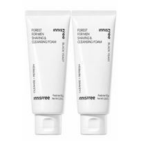 Innisfree Forest for Men Shaving & Cleansing Foam 150g (Pack of 2) 300g (150g x 2)