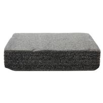 Needle Felting Foam Pad Black DoubleSided Use Square Sponge Mat Felt Base for Manual DIY Craft 200*197*53mm