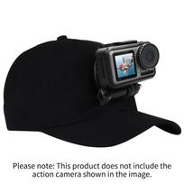 For DJI Action6 5Pro Osmo Nano Canvas Baseball Hat with J-Hook Buckle Mount Scew Cap Camera Accessories For Insta360 Ace Pro2