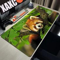 HD Gaming Cute red Panda Mouse Pad xxmm HD Desk Pad Extended Gaming Keyboard Mats Large XXL Gamer Mousepad xcm 900x400x2mm