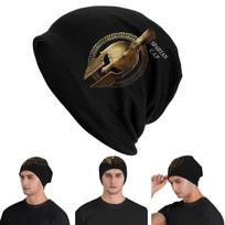 GYM Spartan Fitness Men Women Adult Beanies Caps Knitted Bonnet Hat Warm Hip Hop Autumn Winter Outdoor Skullies Hats One Size black