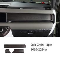 For Land Rover Defender 90 110 130 2020-2024 Carbon Fiber Dashboard Wordmark Panel Car Interior Decoration Strip mewf0
