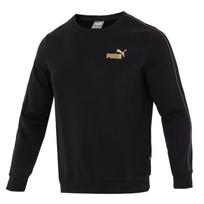Puma Crew Neck Casual Pullover Sweatshirt Men Sweatshirt Black 685333-01 M black