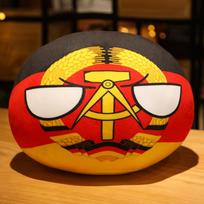 Polandball Plush Doll Countryball USSR USA FRANCE RUSSIA UK JAPAN GERMANY CANANDA ITALY Stuffed Country Ball Toy Plush Pendant 10cm
