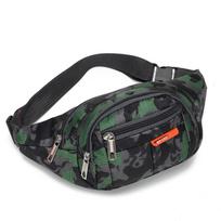 1Pc Fanny Pack Men's and Women's Camouflage Waterproof  Business Bag Cashier Fanny Pack Change Mobile Phone Cycling Sports Fanny Pack