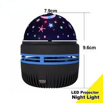 USB įkraunamas Starry Sky projektoriaus lempa Magic Ball Led Naktinė lemputė, skirta namų miegamojo dekoravimui vaikams Dovana vaikams XYZ