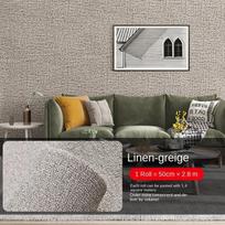 10m Lipnios 3D sienų plokštės Tapetai Putų Garso izoliacija Vandeniui atsparus 3D sienų lipdukas Naujas dizainas Miegamojo tapetai Sustorėjimas 280cmx50cm gray