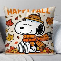 Komiksų personažas S-snoopy Pagalvės užvalkalas Kvadratinė pagalvė Miegamojo Sofa Laisvalaikio Komforto pagalvė Automobilio Svetainės Namų dekoracija 40X40 20x20Inch