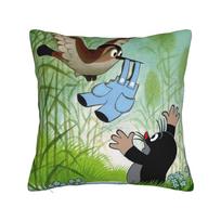 Cute The Little Mole Pillowcase Printing Polyester Cushion Cover Decoration  Throw Pillow Case Cover Home Wholesale 18 30x30cm 12x12in