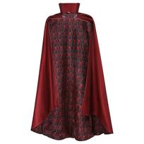 Superhero Red Cape for Kids Adults Halloween Stage Performance Cosplay Costume XL black