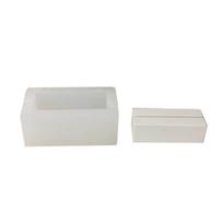 Business Card Holder Mold Card Storage Silicone Epoxy Resin Mold DIY Craft Making Soap Candle Office Storage Organizer gray