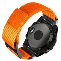 HEMSUT Dirželiai Garmin laikrodžiui Nailoninis Quickfit 20 22 26mm Sportinis riešo dirželis Fenix7 Forerunner/EPIX /Instinct /Tactix 22mm black