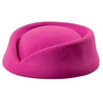 Beret Hat Caps Airline Stewardess Flight Attendant Vintage Looking Hat Uniform rožinė raudona spalva