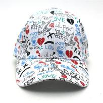 Lil Peep Sad Face Baseball Hat for Men and Women Outdoor Casual Graffiti Hip Hop Duck Tongue Hat Breathable and Comfortable Adjustable gray