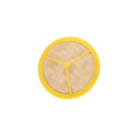 Steaming Food Chinese Food Making Kitchen Cookware Steamer Basket Dumpling Steamer Bamboo Steamer 11.6cm-lid beige