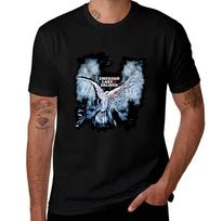 Unisexs Cotton Tshirt Emerson Lake Palmer Graphic Print Rock Band Casual Tee 4XL black