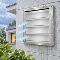 1pcs Stainless Steel Dryer Vent Cover Gravity Moving Flap Exterior Vent Grille  Home Exterior Wall 4in