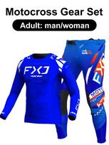 motocross gear set Enduro cross Jersey Pant Kits Racer Gear Set Off-road Mens Kits Women's mountain Downhill Motorcycle MX M-32 black