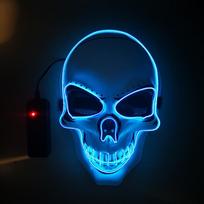 Halloween Ghost Skull LED Glow Mask
