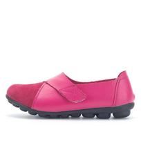 Plus-size Women's Casual Versatile Slip-on Shoes with Velcro Fastening Devotion 43 pink
