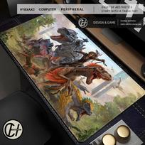 Ark Game Ssurvival Aascended Mouse Pad Hybxaxc Xxl Computer Accessories Large Keyboard Laptop Table Pad The New Product Gamer 800x300x2mm brown