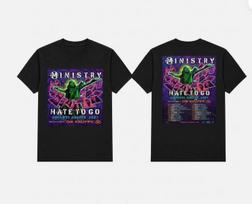 Ministry Goodbye Europe Tour 2027 T-Shirt All Sizes XXL blue