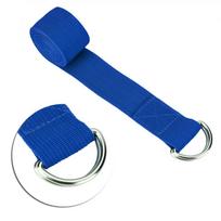 with Metal D Ring Buckle Adjustable Stretch Strap 183*3.8cm Fitness Belt  Sports Stretching