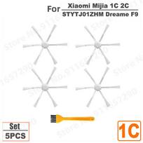 For Xiaomi Mijia 1C 2C Mi Robot Vacuum Mop 2 STYTJ03ZHM Spare Main Side Brush HEPA Filter Mop Cloth Vacuum Cleaner Accessories white