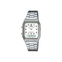 CASIO vyriškas YOUTH baltas laikrodis AQ-230A-7B AQ-230A-7B Regular Watch Box white