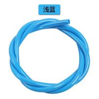 Motorcycle Fuel Line Hose Rubber Oil Tube Carburetor Connection High Temp Resistant Colored 4mm ID 7mm OD 100cm Light Blue