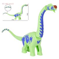 2025 Naujas Juros periodo Dinzauras Titanozavras Gyvūnai PASIDARYK pats Kaladėlės Mini Modeliai Statybinės Kaladėlės Vaikas Dino Žaislai Vaikams beige