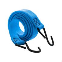 Bungee Cord Elastic Strap Motorcycle Luggage Carrier Rope for Suitcase Camping Cargo mėlyna