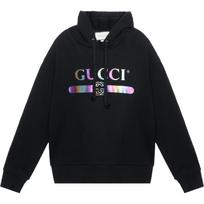 GUCCI SS23 Sweatshirt Unisex Black 475374-XJAPA-1082 L black