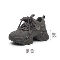Single shoe female 2026 autumn and winter dad shoes female student sports shoes casual women's shoes 40