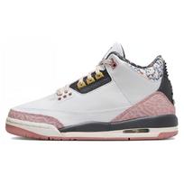 (GS) Air Jordan 3 Retro 'Vintage Floral' Kids' 441140-100 EU 36 white