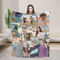 The Summer I Turned Pretty Blankets Cousins Beach Fleece Funny Soft Throw Blanket for Bed Sofa Spring/Autumn Car Size: 75*100cm, Weight: 230 GSM