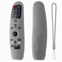 Nuotolinio valdymo dėklas Minkštas silikoninis apsauginis dangtelis, suderinamas su LG Smart TV AN-MR650A600 20GA 19BA pilka