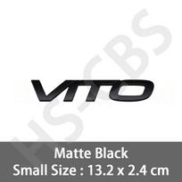 3D Metalinis VITO Logotipo Ženklelis Automobilio Lipdukai Automobilio Galinės Bagažinės Emblema Logotipo Dekoras Automobilio Kėbulo Stilius Automobilio Stiliaus Aksesuarai