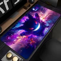 XXL Gengar Gaming Mouse Pad Large Keyboard Mat for PC Anime Gamer Desk Carpet Game Accessories Table Slipmat Computer 800x300x2mm