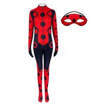 Miraculous Ladybug Season 6 Marinette Zentai Jumpsuit, Stage Performance Tight Costume M black