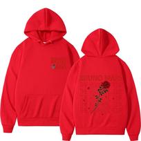 Bruno Mars The Romantic Tour Print Hoodie Men Women Fashion Pullover Long Sleeves Loose Sweatshirts Fan Gifts 3XL