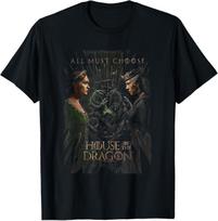 House of the Dragon All Must Choose Face-Off T-Shirt M black