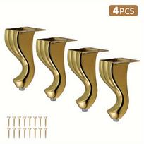 Retro stiliaus baldų kojelės 14,5 cm / 5,71 , sofoms, kėdėms ir spintelėms (4 rinkinys)