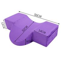 6colorEyelash Pillow Neck Support Pink Lash Extension Accessories Neck Pillow for Eyelash Extensions Memory Foam U Shaped Pillow violetinė