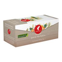 Julius Meinl White Tea Peach 25 Tea Bags white