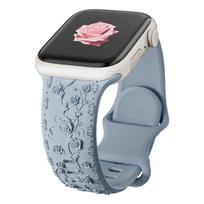 Band for Apple Watch SE 3 Strap 40mm 44mm 45mm 42mm 49mm 46mm Floral Engraved Bracelet Correa iWatch Series 10 8 7 9 Ultra 2 11 41 40 38mm 42mm-S10