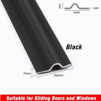 6M Soundproof Foam Sliding Window Sealing Strip  Wearable Casement Window Weather Stripping Door Gap Filler Acoustic Seal Tape 6M