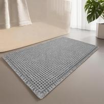 Waffle Bath Mat Rug Super Absorbent Non Slip Boho Bath Mats Washable Soft Quick Dry Bathmat Farmhouse Bathroom Decor 43x61cm and 46x77cm