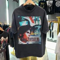 Final Fantasy 8 1999 Promo Unisex T-Shirt Gaming Graphic Tee S-5XL L gray