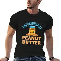 Unfortunately Peanut Butter Helaas Pindakaas TShirt Fitness Training Breathable Tee 3XL black